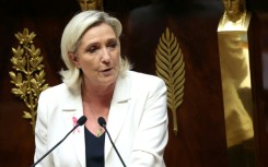 Le Pen holds they key to the government's survival in parliament