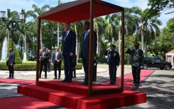 US President Joe Biden met with his Angolan counterpart Joao Lourenco during his first visit to Sub-Saharan Africa since taking office