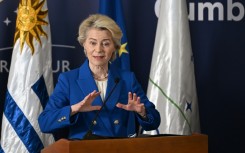 Von der Leyen sought to calm EU farmers' fears, and insisted the deal would uphold climate change goals