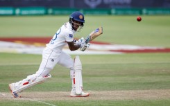 Sri Lanka's Pathum Nissanka on the attack against South Africa