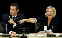 Far-right leaders Jordan Bardella (L) and Marine Le Pen (R) have demanded talks with the future prime minister