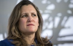 Canada’s Minister of Finance Chrystia Freeland resigned in a surprise announcement