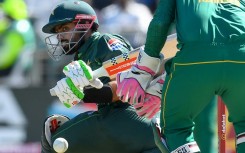 In the runs: Pakistan's Babar Azam on his way to 73 on Thursday