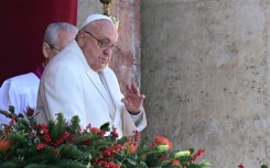 Pope Francis called for peace in his Christmas address from the Vatican