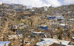 The most devastating cyclone to hit Mayotte in 90 years caused colossal damage on December 14 in France's poorest department