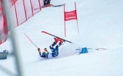 Mikaela Shiffrin took a heavy fall at Killington, Vermont, on November 30