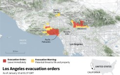 Los Angeles evacuation orders 