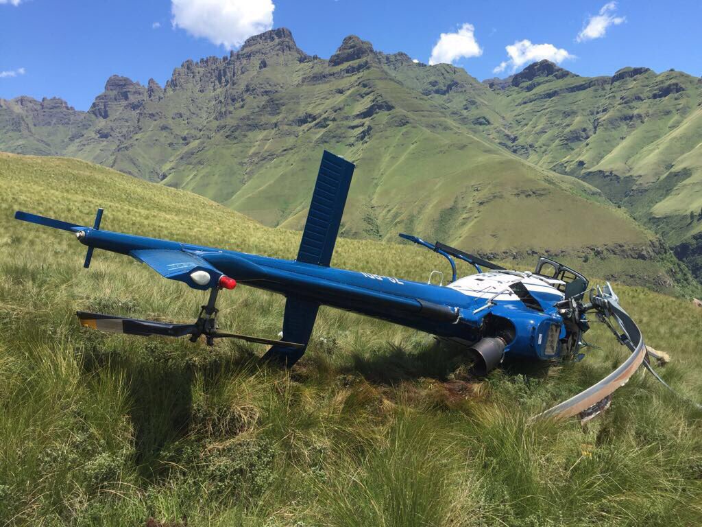 Police Chopper Crashes In Kzn Enca